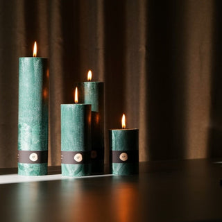 Žalia interjero žvakė