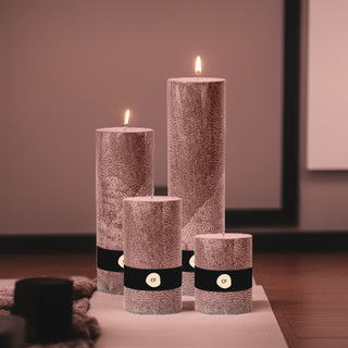 Ruda (Bordo) interjero žvakė