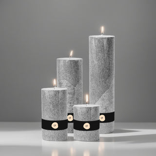 Pilka interjero žvakė