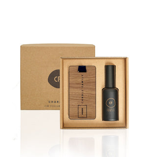 Aromatic cards and spray fragrance set "EVENING"