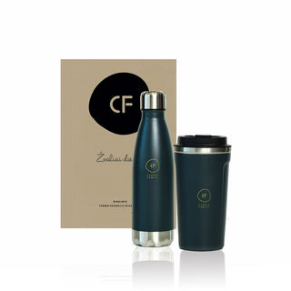 Drinkware and Thermos cup set "For a refreshing day"