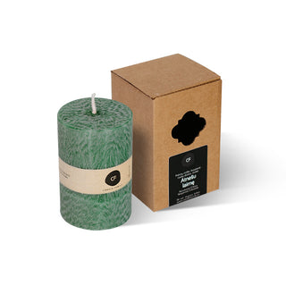 Scented palm wax candle "Pildau Norus"