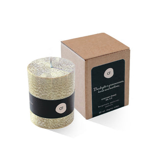 Scented palm wax candle "No.1.0"