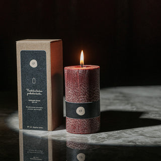 Scented palm wax candle "No.1.0"